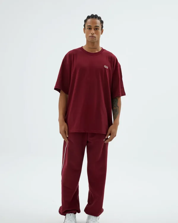 Overlay T-Shirt – Velvet Red